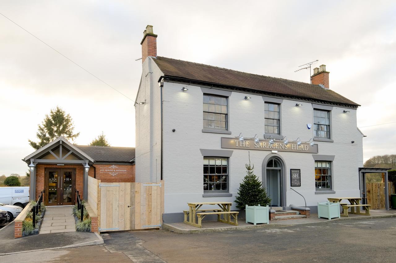 The Saracens Head Bed and Breakfast Stafford Exteriör bild